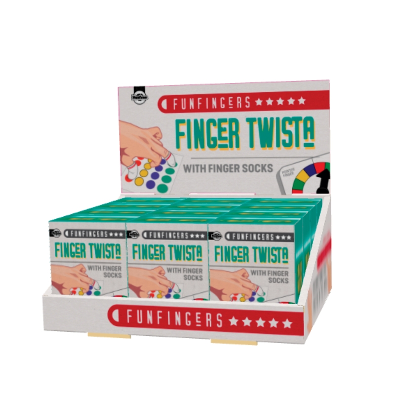 Mini Twister Game with Finger Socks