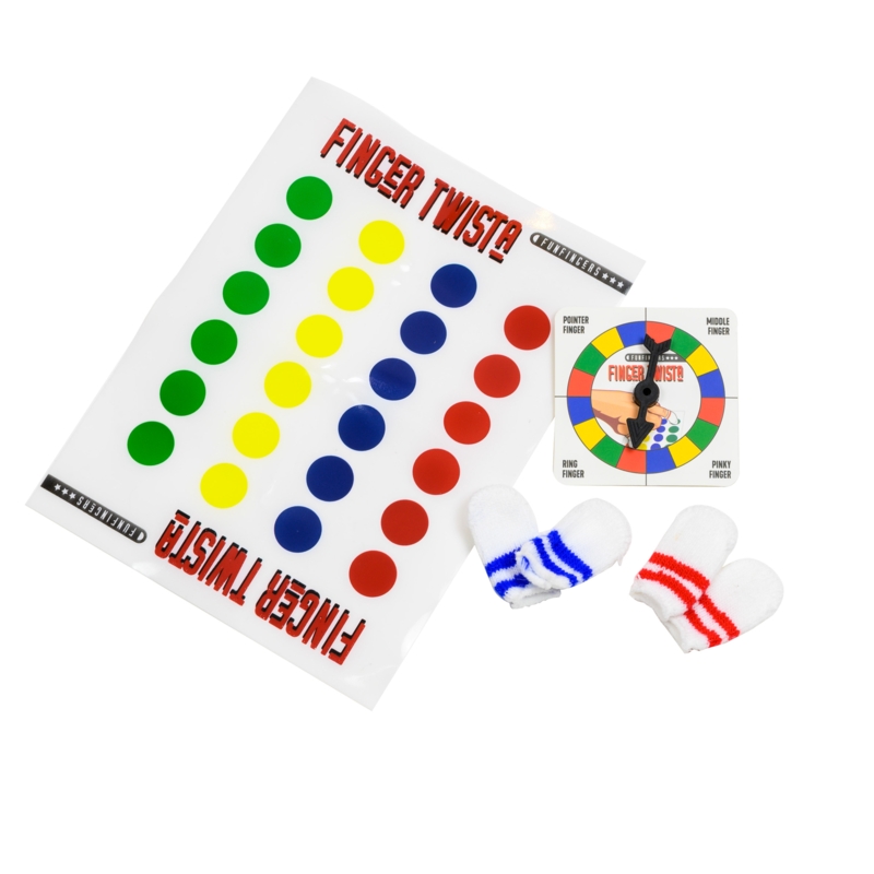 Mini Twister Game with Finger Socks