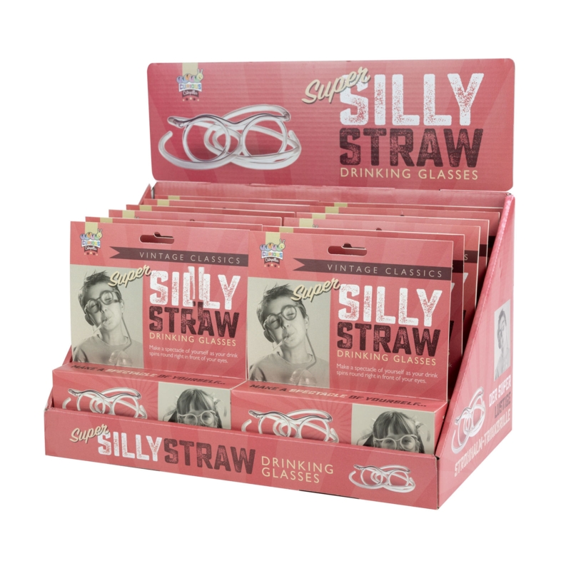 Goggle Drinking Silly Straw (pack of 1)