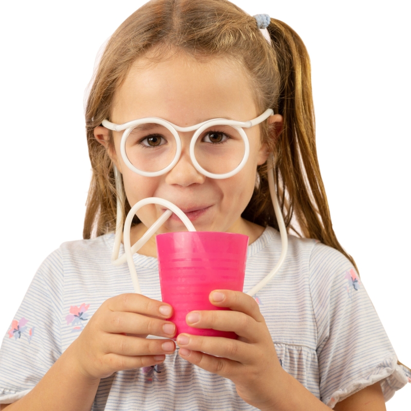 Funtime GiftsSilly Straw Drinking Glasses