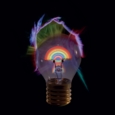 Rainbow Lightbulb